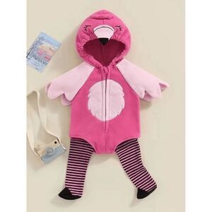 Flamingo Baby Halloween Costume  Size 9-12M